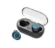 Придбати - навушники  Бездротові вакуумні навушники Y50 c Bluetooth і шумозаглушенням, кол. чорний із синім (79510585)