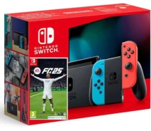 Придбати - ігрову консоль  Ігрова консоль Neon Blue-Red (Upgraded version) + Гра EA SPORTS FC 25