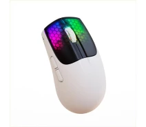 Придбати - мишку для ноутбука  Миша бездротова Aattack SHARK X5 з акумулятором та підсвічуванням 2,4G+Bluetooth White Миша безпровідна Aattack SHARK X5 з акумулятором та підсвічуванням 2,4G+Bluetooth White
