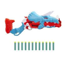 Придбати - іграшкову зброю  Бластер Nerf DinoSquad Тricera-Blast 12 патронів (F0803)