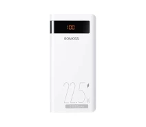 Придбати - універсальну мобільну батарею  Павербанк Power Bank Romoss 30000mAh 22,5W White (PHP30-852-1735H)