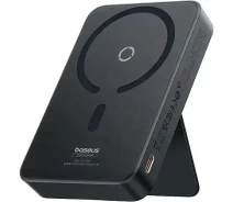 Придбати - універсальну мобільну батарею  Портативна батарея Powerbank Baseus MagPro Magnetic Bracket Wireless Fast-Charging 5000mAh 20W P10064101123-00 Black 