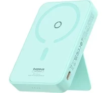 Придбати - універсальну мобільну батарею  Портативна батарея Powerbank Baseus MagPro Magnetic Bracket Wireless Fast-Charging 5000mAh 20W P10064101333-00 Blue