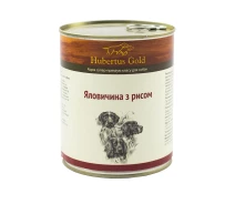Придбати - корм для собаки  Консервований корм Hubertus Gold для собак з яловичиною та рисом 800 г (21429)