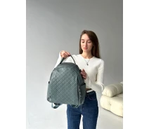 Придбати - рюкзак  Шкіряний жіночий рюкзак TIDING BAG 31х15х26 см Зелений