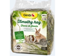 Придбати - корм для гризуна  Корм для гризунів GimBi Grain Free Сіно тимофіївки 500 г (4002064205151)