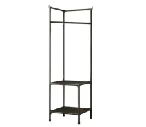 Придбати - вешалку  Кутова вішалка для одягу RIAS Corner Coat Rack RD-2 180х45х45см Black (3_04708)