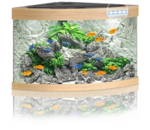 Придбати - аквариум  Акваріум Juwel Trigon 190 LED 99x60x70 см 190 л кутовий (дуб) (4022573168501)