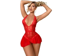 Придбати - жіночу еротичну білизну  Пеньюар Боді Babydoll L/XL L/XL 2586-2