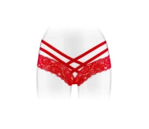 Придбати - жіночу еротичну білизну  Трусики Fashion Secret ANNE S/M Red (SO2253)