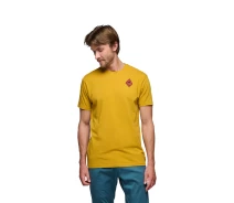 Придбати - чоловічу футболку  Футболка чоловіча Black Diamond M Mono Pocket SS Tee M Жовтий (BD 7302592007MED1)