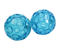 Придбати - масажний м'яч  М'ячі масажні (2 шт) Franklin Small Textured Ball, 8 см (криштально-синій), FR-90.09-BL