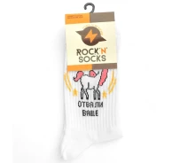 Придбати - жіночу шкарпетку  Жіночі шкарпетки Rock'n socks 1-0210W 36-41 Білий (8027)