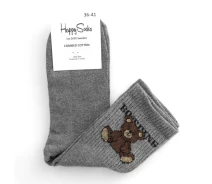 Придбати - жіночу шкарпетку  Жіночі шкарпетки Happy Socks 1-0205DG 36-41 Сірий (8010)