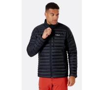 Придбати - чоловічий пуховик  Куртка чоловіча Rab Microlight Down Jacket S Чорний (821468938465)