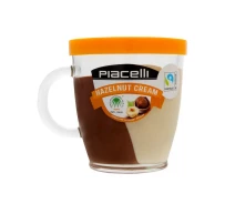 Придбати - Пасту  Паста Piacelli Duo крем какао та горіх 300 г + горнятко (9002859058653)