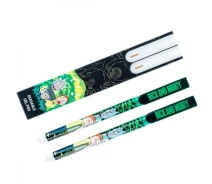 Придбати - гелеву ручку  Ручка гелева пиши-стирай Kite Rick and Morty RM24-069 2шт в пеналі синя 640559