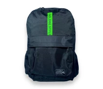 Придбати - рюкзак  Рюкзак міський Goldbe 18 л, одне відділення, бічні кишені, фронтальна кишеня розмір 43*30*14 см чорно-зелений (872-1-2)