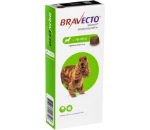 Придбати - протипаразитарний засіб для собаки  Жувальна таблетка Bravecto (Бравекто) від блоx та кліщів для собак 10 - 20 кг (00-00019960)