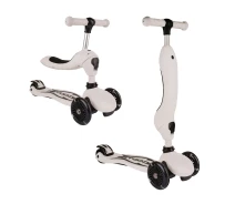 Придбати - самокат  Дитячий біговел трансформер 3 в 1 A1 Scooter Сірий