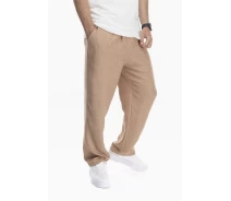 Придбати - чоловічі штани  Брюки прямі однотонні чоловічі Breezy 23203047 XL Бежевий (2000989641667)