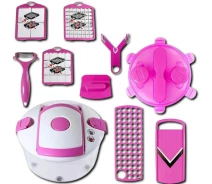 Придбати - тертку та овочерізку  Овочерізка Multi Salad Chef 13 в 1 для швидкого приготування салатів XPRO 18 (GR-100_345)