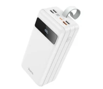 Придбати - універсальну мобільну батарею  Powerbank Hoco J86B PD20W+QC3.0(22.5W) 60000 mAh зі швидкою зарядкою та ліхтариком повербанк 4xUSB White