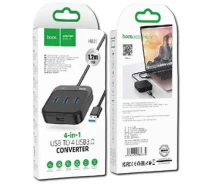 Придбати - кардрідер  USB-хаб 4 в 1 Hoco HB31 Easy USB 3.0 XPRO (34378-01_292)