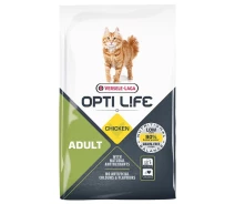 Придбати - корм для кота  Сухий корм для котів з куркою та лососем Opti Life Adult, 1 кг