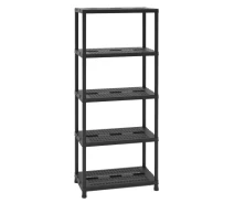 Придбати - стеллаж  Стелаж Toomax 5 полів cm. 71x35x180h black (5139)