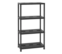 Придбати - стеллаж  Стелаж Toomax 4 полки cm. 71x35x138h black (5138)