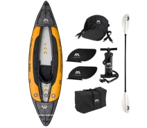 Придбати - каяк  Каяк надувний Aqua Marina MEMBA Sports Kayak - надувний швидкохідний одномісний каяк (ME-330)