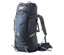 Придбати - рюкзак  Туристичний рюкзак Pentagram 55L, дихаюча 3D спинка, YKK замки (PMD-009), Темно-синій