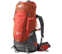 Придбати - рюкзак  Рюкзак туристичний Pentagram 55L, дихаюча 3D спинка, YKK замки (PMD-009), Помаранчевий