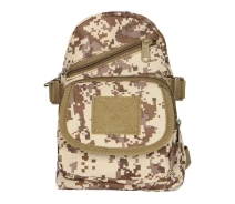 Придбати - рюкзак  Рюкзак тактичний на одне плече Aokali Outdoor A31 28х20 см Sand Pixel (6804-55585)