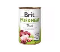 Придбати - корм для собаки  Вологий корм для собак Brit Care Pate and Meat для дорослих собак з качкою (8595602557424) (812444-01)
