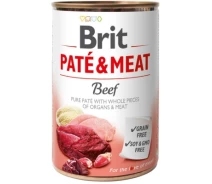 Придбати - корм для собаки  Вологий корм для собак Brit Care Pate and Meat з яловичиною (8595602557400) (812449-01)