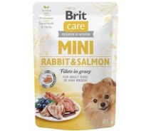 Придбати - корм для собаки  Вологий корм для собак Brit Care Mini для дорослих собак мініатюрних порід (8595602560332) (812438-01)