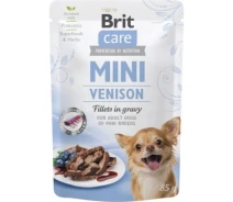 Придбати - корм для собаки  Вологий корм для собак Brit Care Mini для дорослих собак мініатюрних порід (8595602560356) (812437-01)