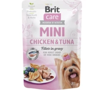 Придбати - корм для собаки  Вологий корм для собак Brit Care Mini для дорослих собак мініатюрних порід (8595602560325) (812439-01)