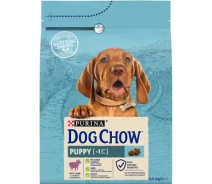 Придбати - корм для собаки  Сухий корм для собак Purina Dog Chow Puppy Lamb зі смаком ягняти 2.5 кг (7613034488657) (721496-01)