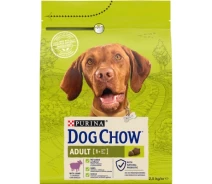Придбати - корм для собаки  Сухий корм для собак Purina Dog Chow Adult Lamb зі смаком ягняти 2.5 кг (7613034485946) (721501-01)