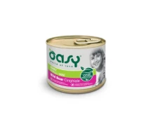 Придбати - корм для собаки  Консерви для собак OASY One Animal Protein ADULT Small/Mini з диким кабаном 200 г (8053017349589) (711836-01)