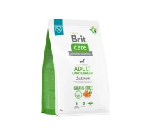 Придбати - корм для собаки  Сухий корм для собак Brit Care Dog Grain-free Adult Large Breed беззерновий з лососем 3 кг (8595602558902) (678874-01)