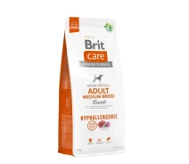 Придбати - корм для собаки  Сухий корм для собак Brit Care Dog Hypoallergenic Adult Medium Breed гіпоалергенний з ягнятком 12 кг (8595602559015) (680335-01)