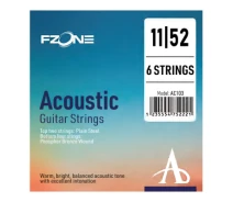 Придбати - струны для гитар  Струни для гітари Fzone Acoustic Phosphor Bronze (11-52) (AC103)