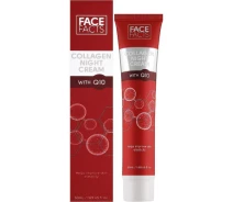 Придбати - корейський крем для обличчя  Крем для обличчя Face Facts Collagen & Q10 Night Cream Нічний з колагеном та коензимом Q10 50 мл (5031413919738)