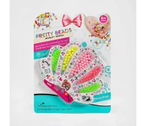 Придбати - бісер  Набір бісеру "Pretty beads", 5 видів намистин, нитки 6008-1