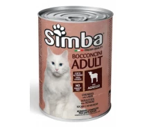 Придбати - корм для кота  Консерви для кішок Simba Cat Wet ягня 415 г (8009470009546) (523507-01)