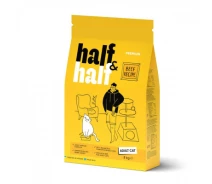 Придбати - корм для кота  Сухий корм для кішок Half&Half з яловичиною 8 кг (4820261920857) (744971-01)